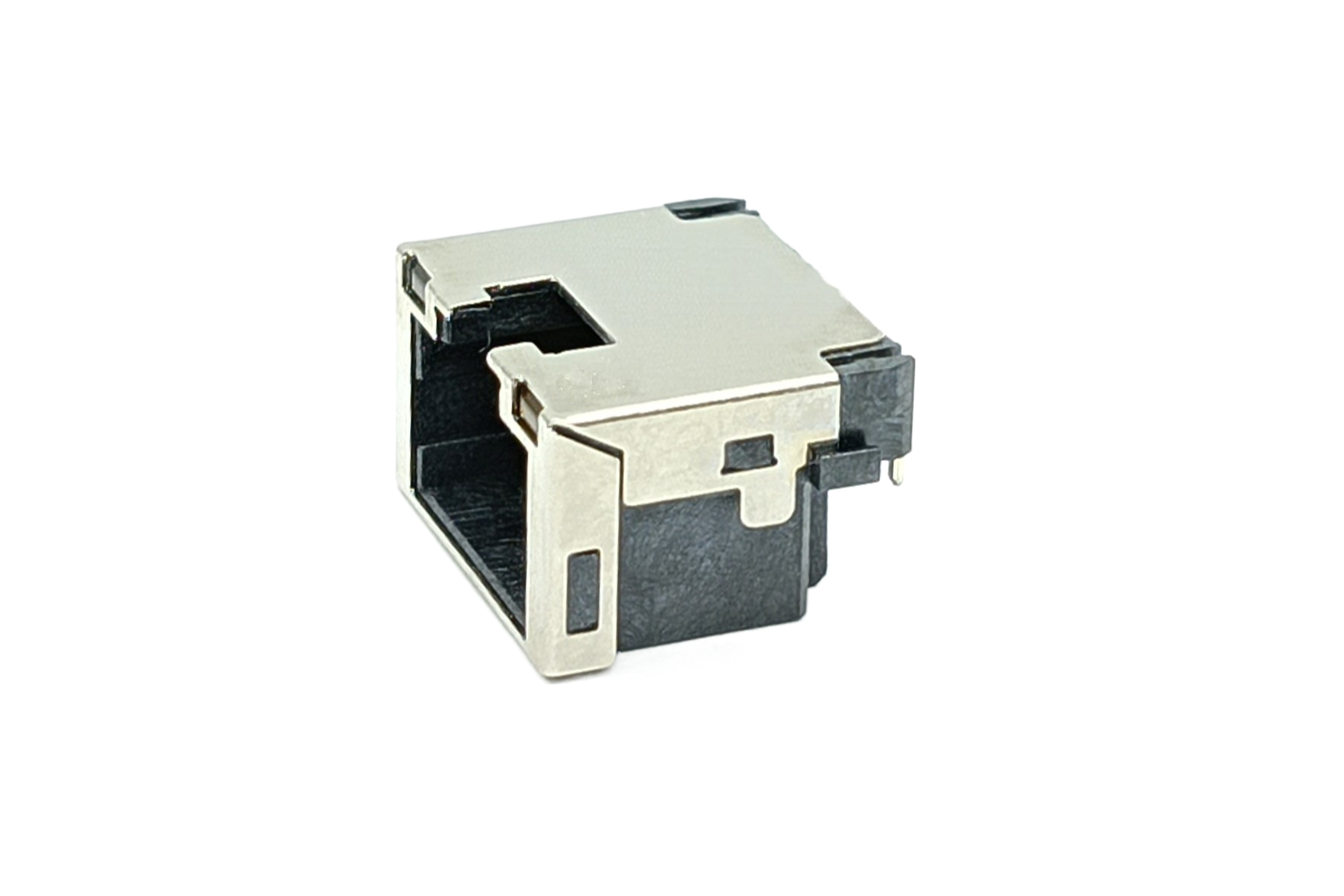 RJ45 modular jack with LED