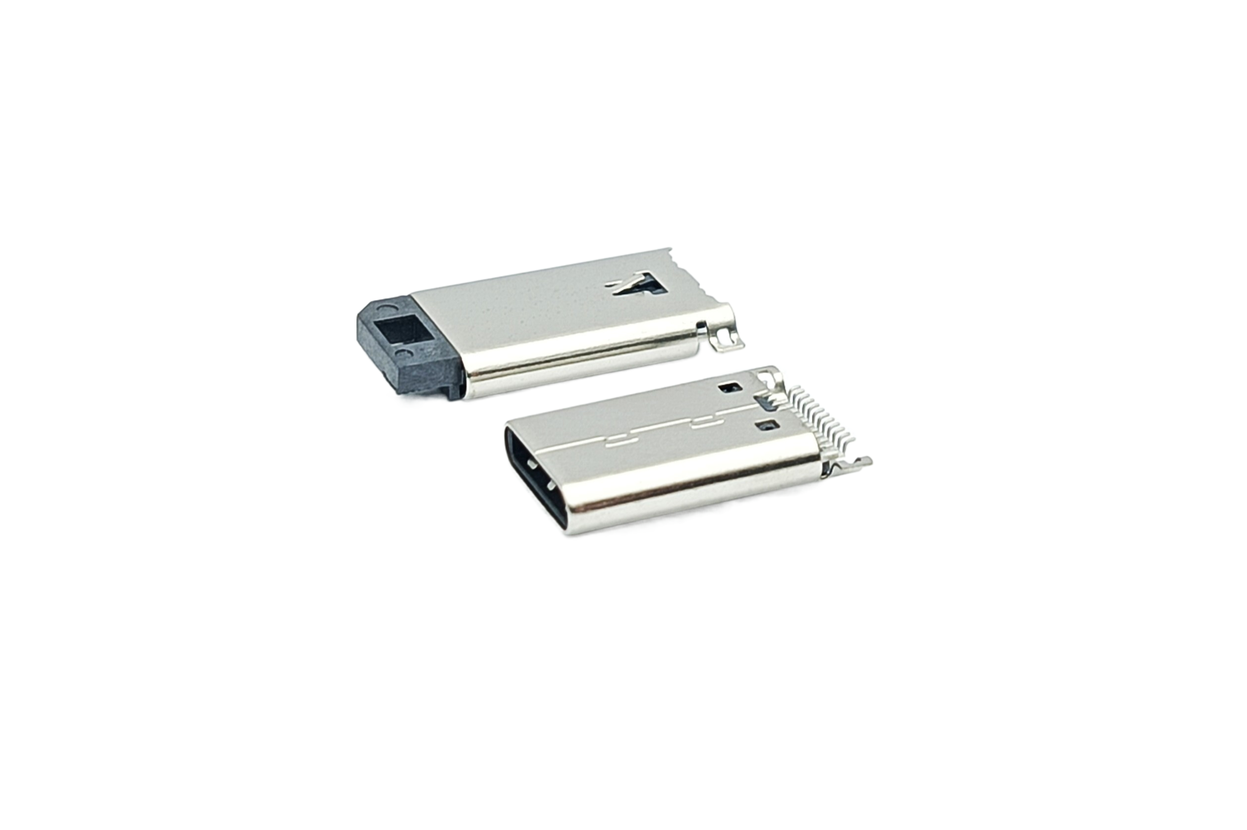 USB C plug SMT