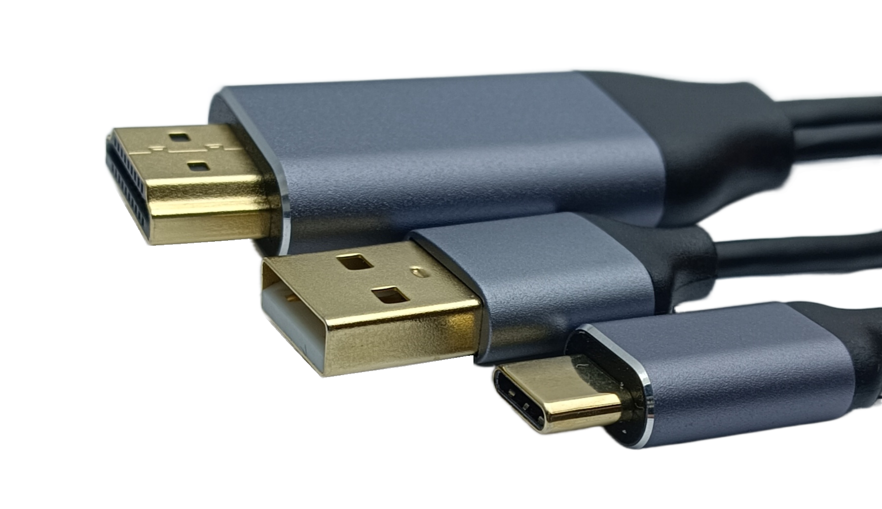 H01-W139-00001 HDMI A male to USB-C male cable