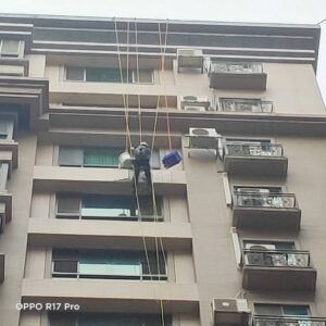 竹北社區外牆磁磚脫落施工｜鼎豐外牆修繕工程-1