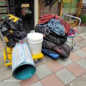 新北市採光罩耐力板舊換新｜鼎豐外牆修繕工程-3