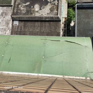 新北市採光罩耐力板舊換新｜鼎豐外牆修繕工程-5