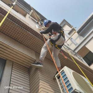 竹北社區外牆磁磚脫落施工｜鼎豐外牆修繕工程-6