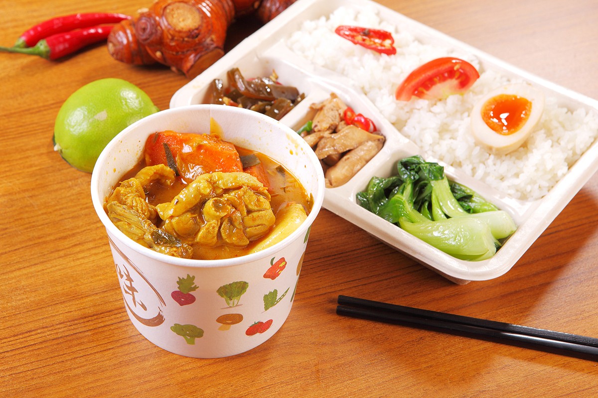椰汁咖哩雞飯