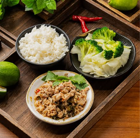 西門町美食｜顧客最愛|打拋豬肉飯 Stir-Fried Basil Pork Rice｜師大第一腿