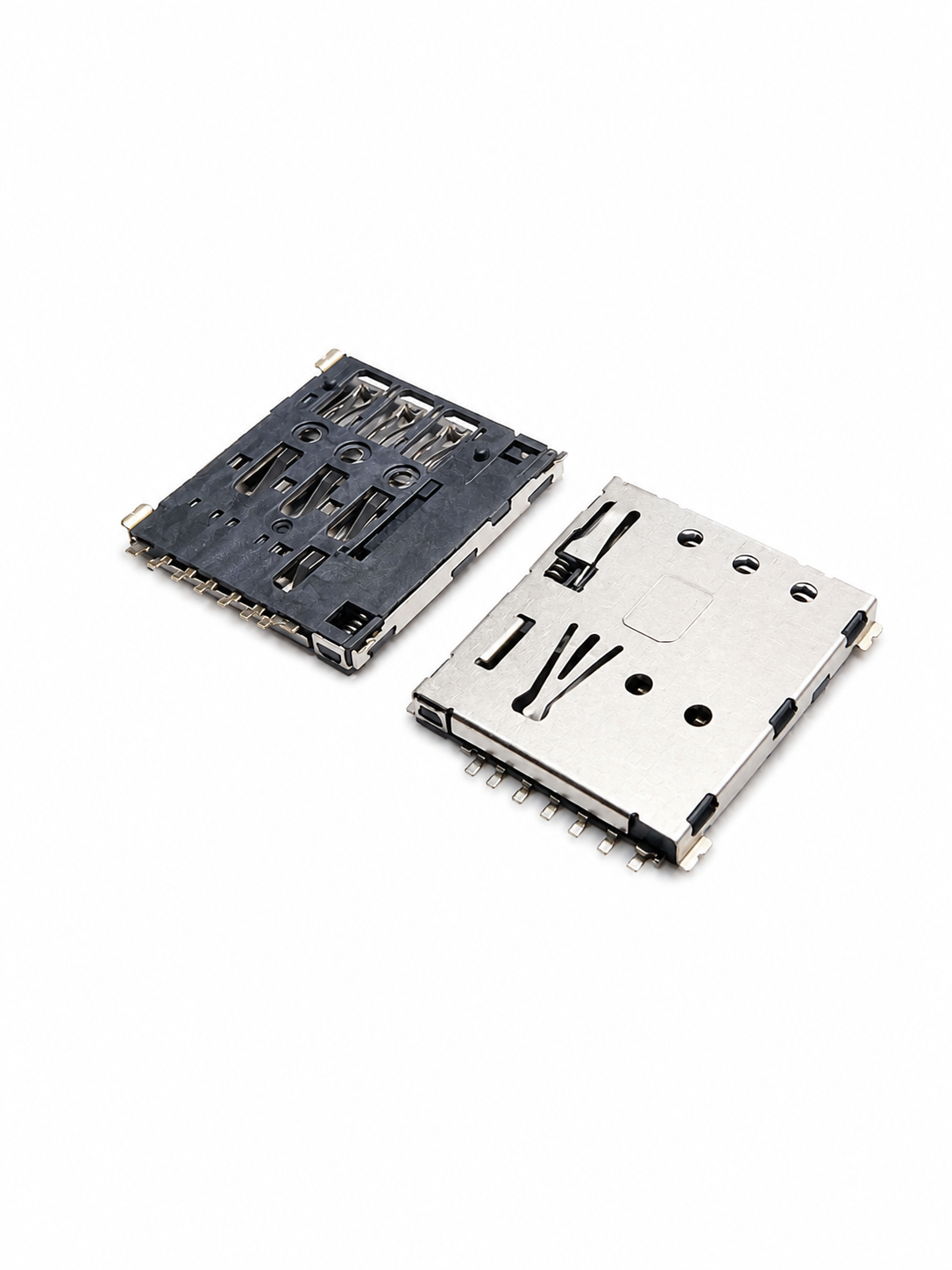 Nano SIM Push-Push Type 6Pin w/SW H:1.44mm